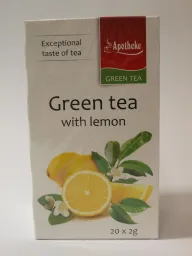 Apotheke Zelený čaj s citronem 20x2g