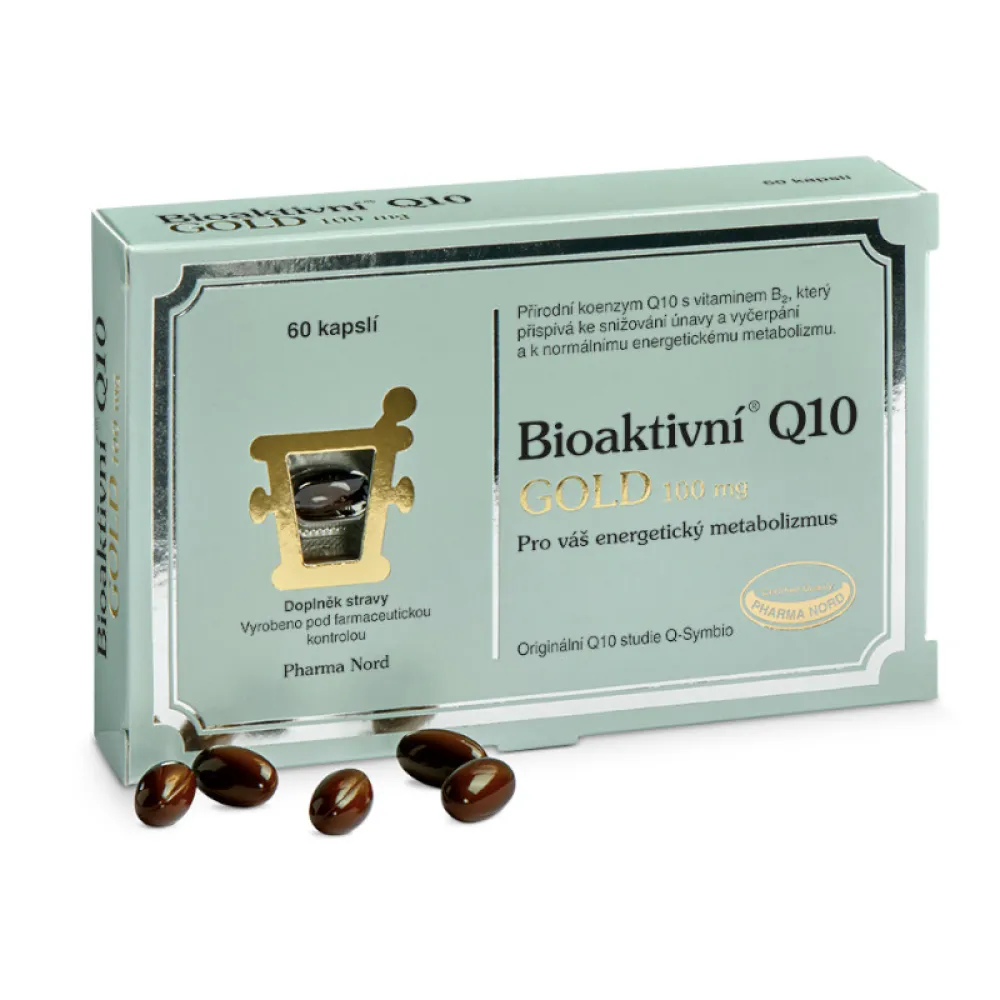 Pharma Nord Bioaktivní Q10 Gold 100mg cps.60
