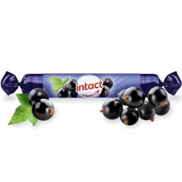 Intact hroznový cukr s vitaminem C Černý rybíz 40g