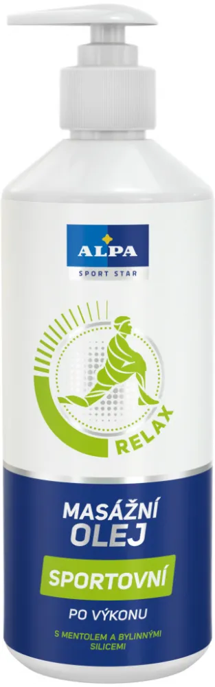 Alpa SportStar masážní olej sportovní 500ml