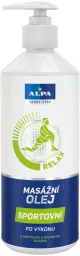 Alpa SportStar masážní olej sportovní 500ml