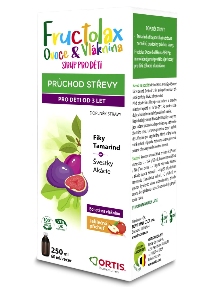 FRUCTOLAX OVOCE&VLÁKNINA SIRUP