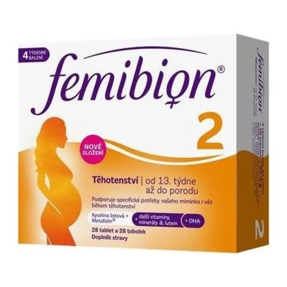 Femibion 2 Těhotenství tbl.28 + tob.28