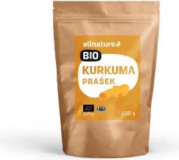 Allnature Kurkuma prášek BIO 100g