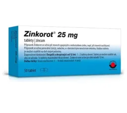 Zinkorot 25mg tbl.nob.50x25mg