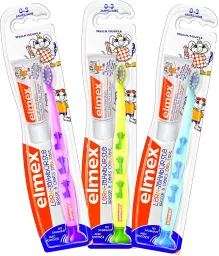 Elmex zubní kartáček dětský cvičný (0-3)+vzorek ZP