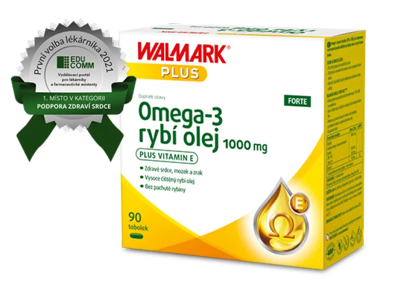 Walmark Omega-3 rybí olej 1000mg tob.90