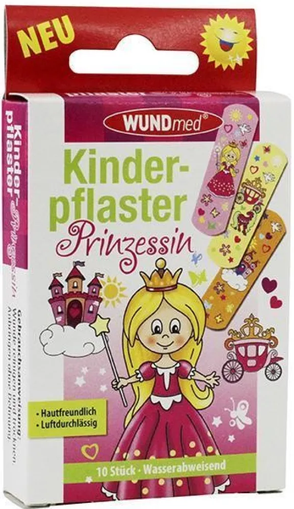 WUNDmed náplast dětská GIRLS Princezny 10ks