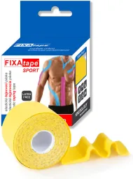 FIXAtape STANDARD sport tejp.páska 5cmx5m žlutá