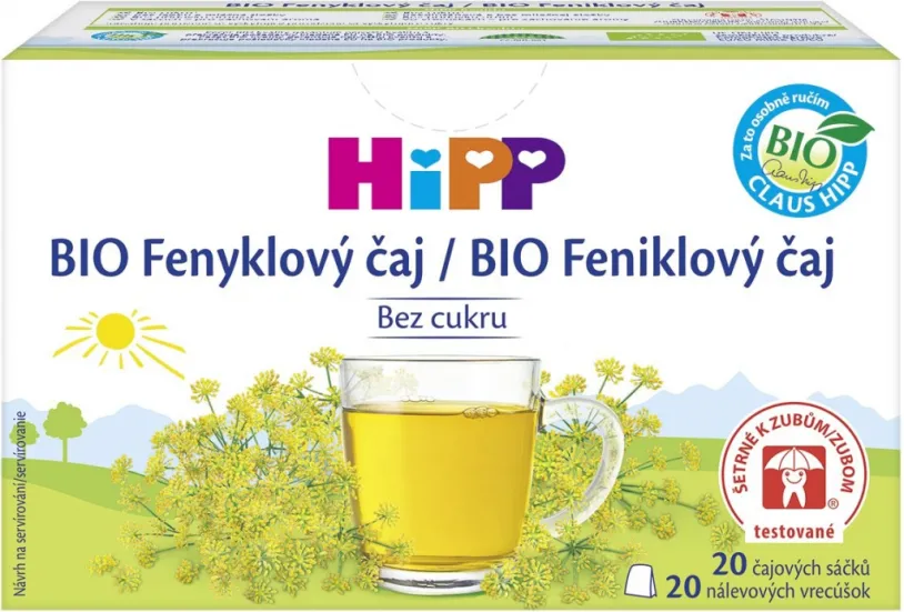 HiPP Fenyklový čaj BIO 20x1.5g