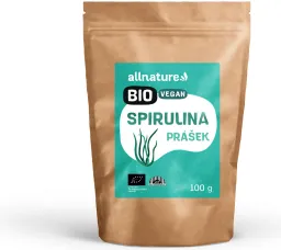 Allnature Spirulina prášek BIO 100g