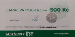 Dárková poukázka 500 Kč