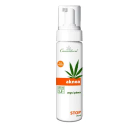 Cannaderm Aknea mycí pěna NEW 180ml