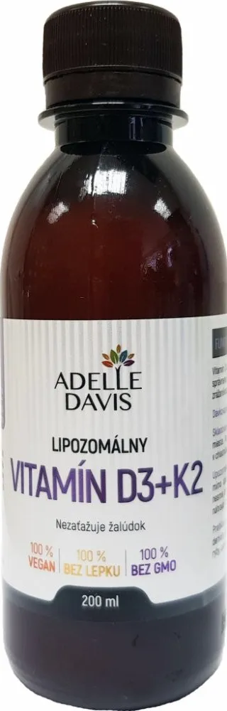Adelle Davis Lipozomální vitamín D3+K2 200ml