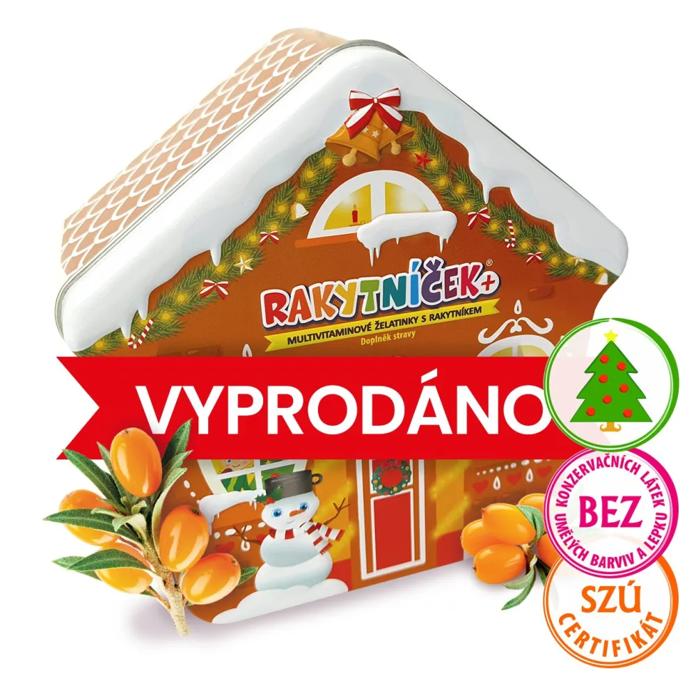 TEREZIA RAKYTNÍČEK+ želatinky - Perníková chaloupka 50 ks