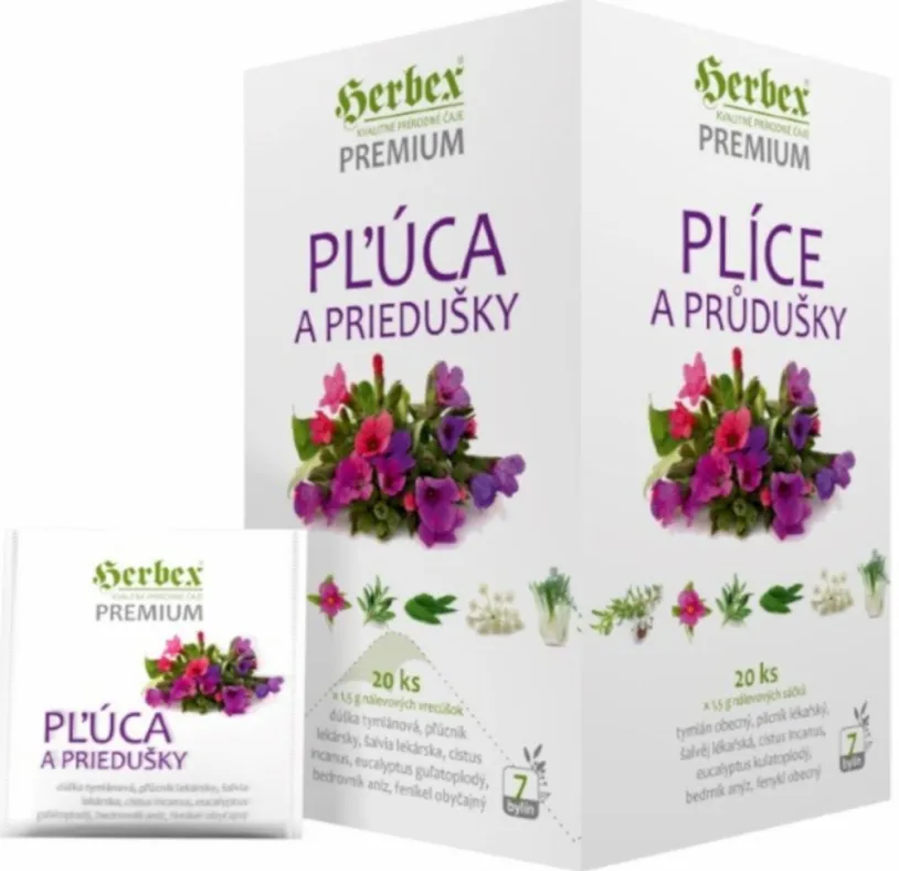 HERBEX Plíce a průdušky n.s.20x1.5g