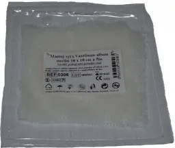 Krytí sterilní-mastný tyl 10x10cm/5ks Steriwund