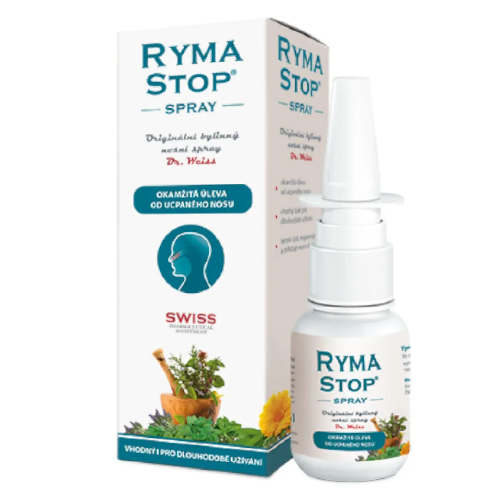 RymaSTOP Dr. Weiss - bylinný nosní spray 30ml