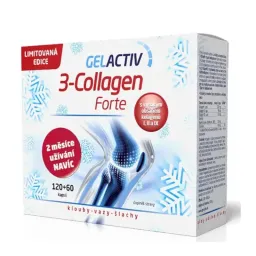 GelActiv 3-Collagen Forte Dárkové bal. cps.120+60