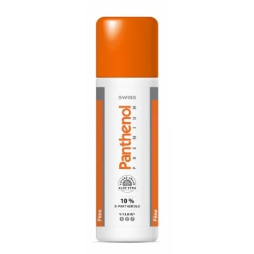 Panthenol 10% Swiss PREMIUM pěna 125+25ml zdarma