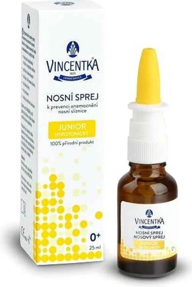 Vincentka nosní sprej JUNIOR hypotonický 25ml