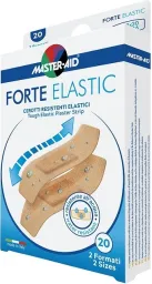 FORTE Elastic Náplasti elastické voděod.20ks 2vel.