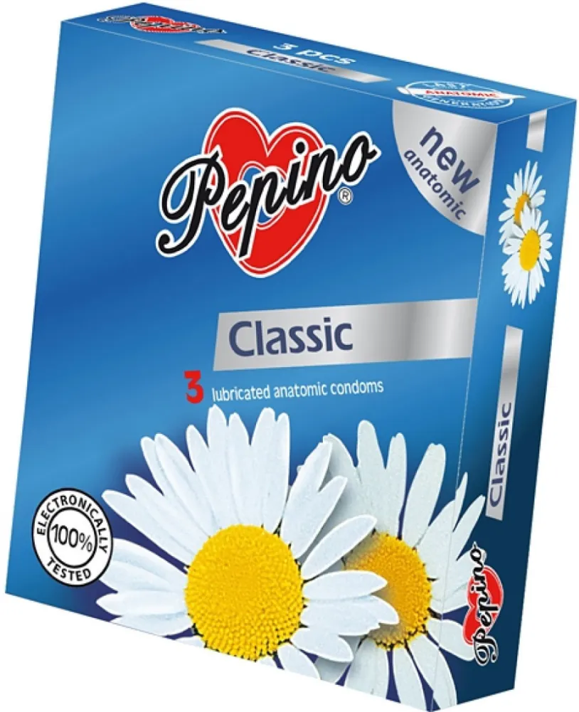 Pepino prezervativ Classic 3ks
