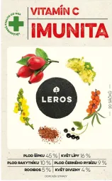 LEROS Vitamín C Imunita čaj 20x2g