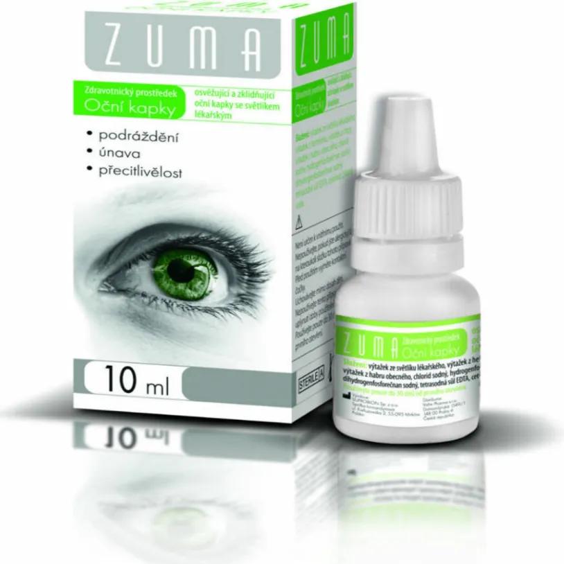 ZUMA - Oční kapky se světlíkem lékařským 10ml