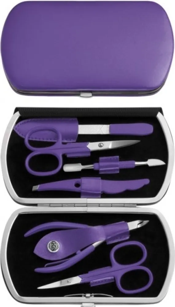 Manikura set 6ks GGS Solingen lila NO 319-11
