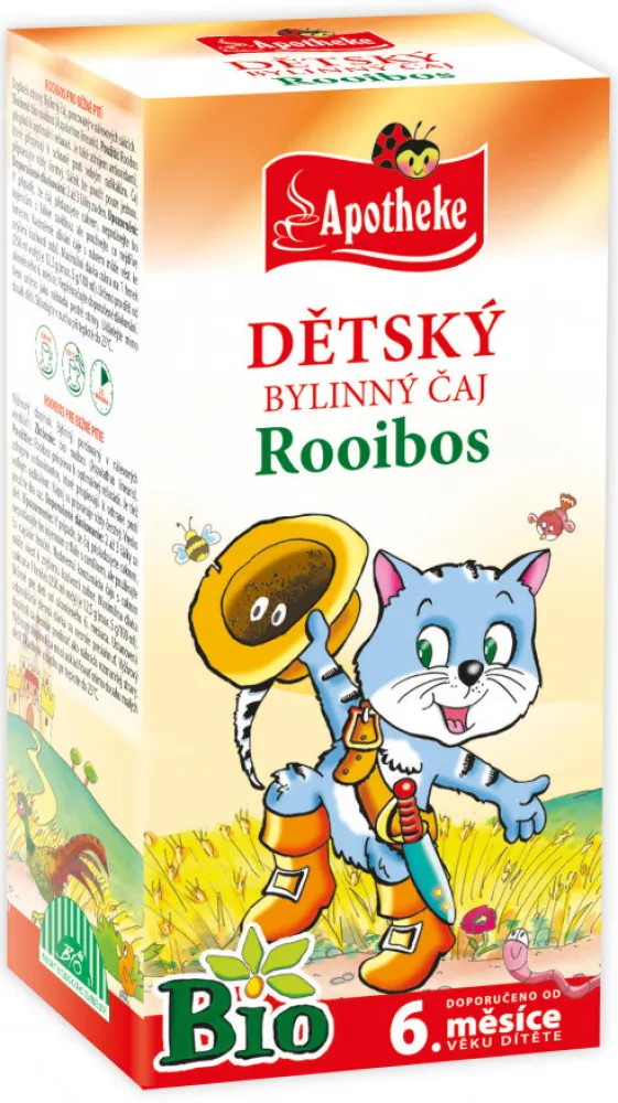 Apotheke Dětský bylinný čaj Rooibos BIO 20x1.5g