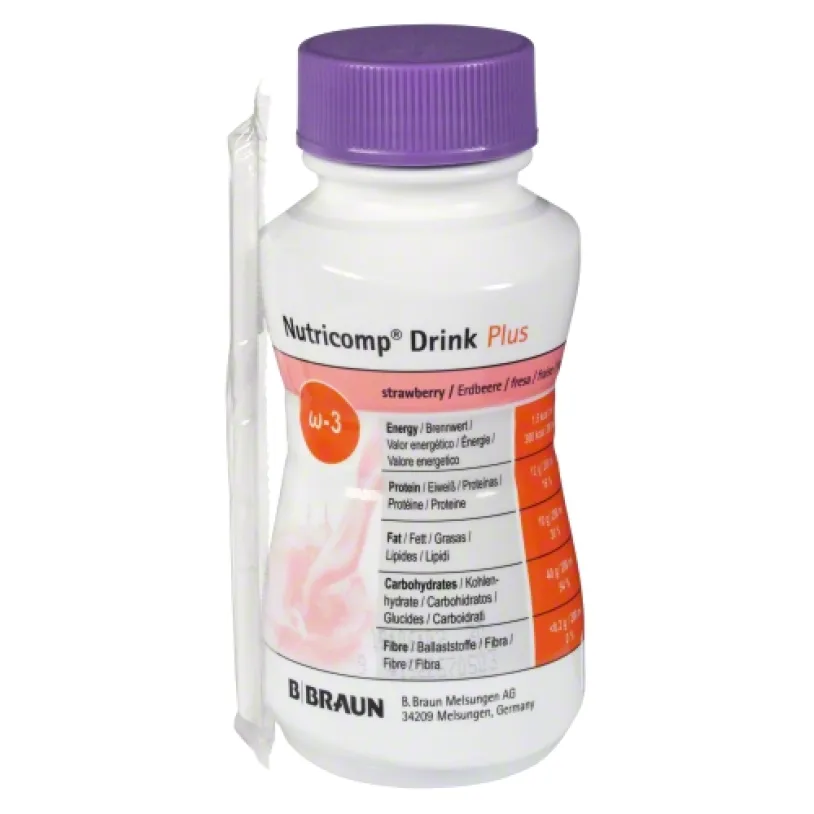 B. Braun NUTRICOMP DRINK PLUS JAHODA (4 ks)