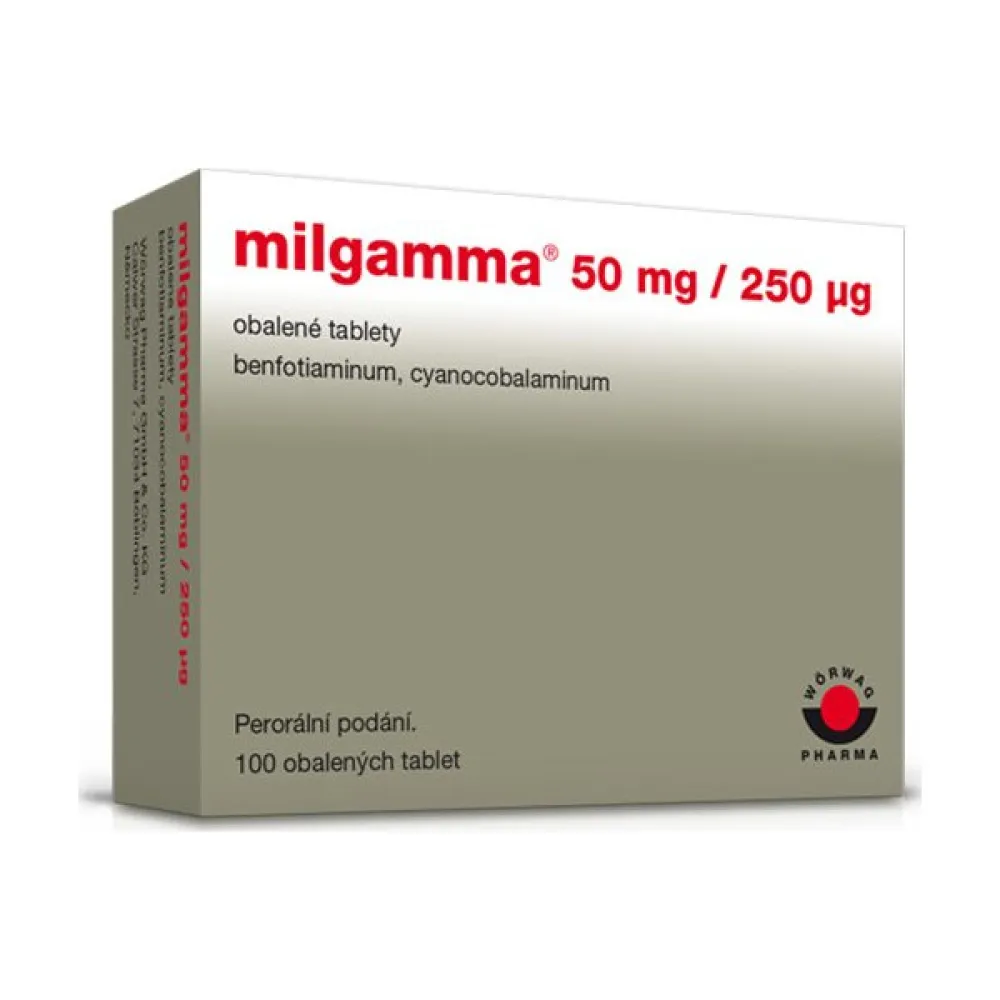 Milgamma 50mg/250mcg tbl.obd.100