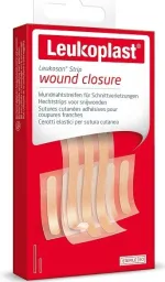 Leukoplast Leukosan Strip náplast.stehy 2vel. 9ks