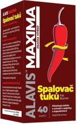 ALAVIS MAXIMA Spalovač tuků Fat Burner cps.40