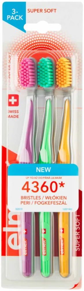 Elmex zubní kartáček super soft 3ks