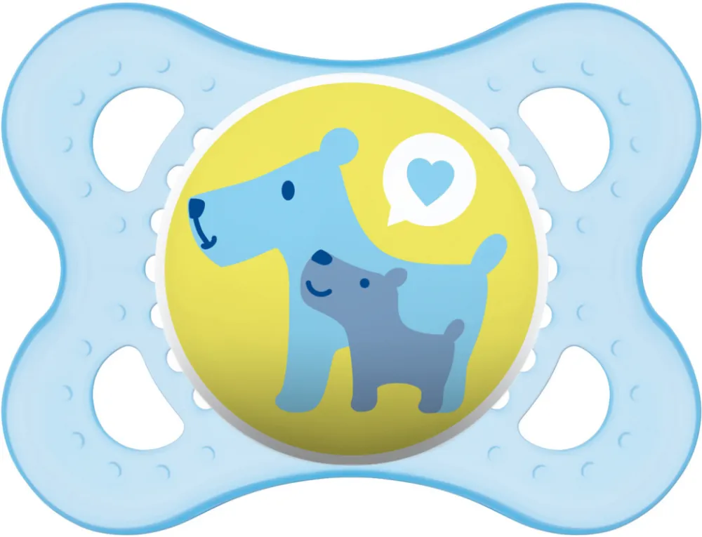 MAM Dudlík Original 6+m průhledný 1ks