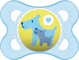 MAM Dudlík Original 6+m průhledný 1ks