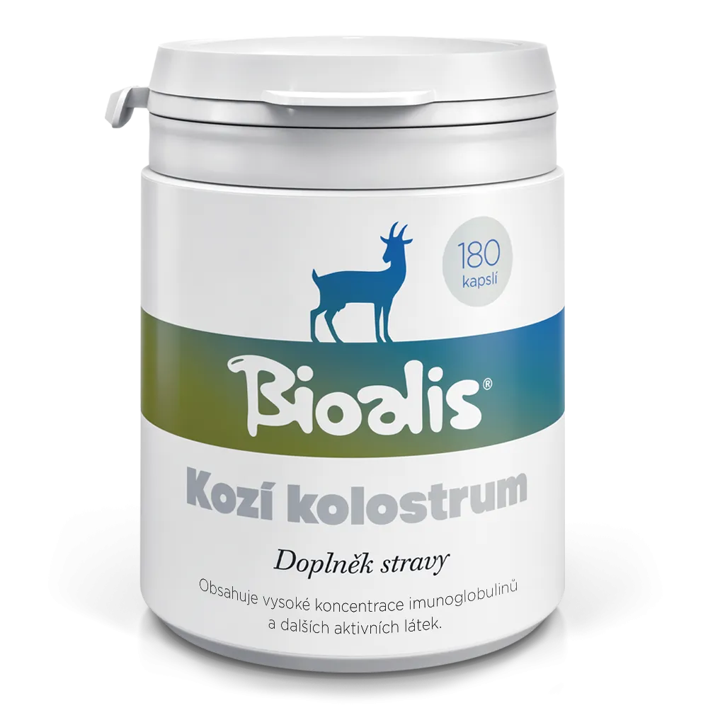BIOALIS Kozí kolostrum cps.180