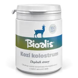 BIOALIS Kozí kolostrum cps.180