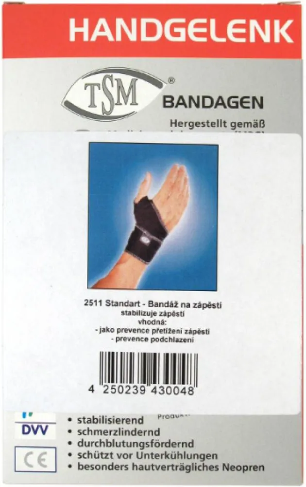 Bandáž na zápěstí 2511 vel.UNIVERSAL