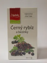 Apotheke Černý rybíz a bezinky čaj 20x2g