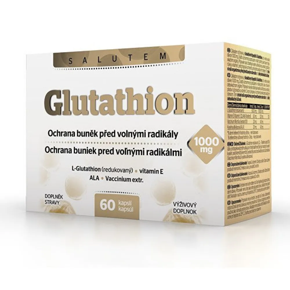 Glutathion 1000mg cps.60 CZE+SLO+ENG