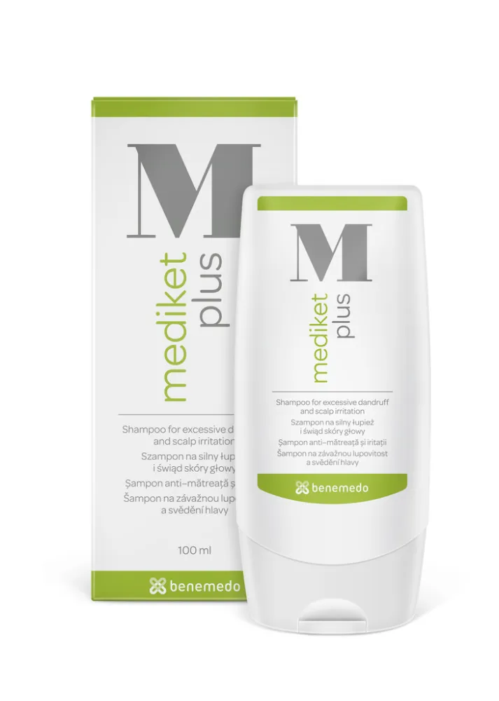 Mediket Plus šampon suché a mastné lupy 100ml