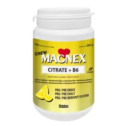 Magnex Citrate 375mg+B6 chew tbl.100