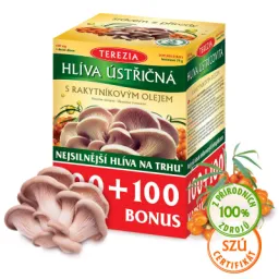 TEREZIA Hlíva ústřičná s rakytníkovým olejem 100 + 100 kapslí