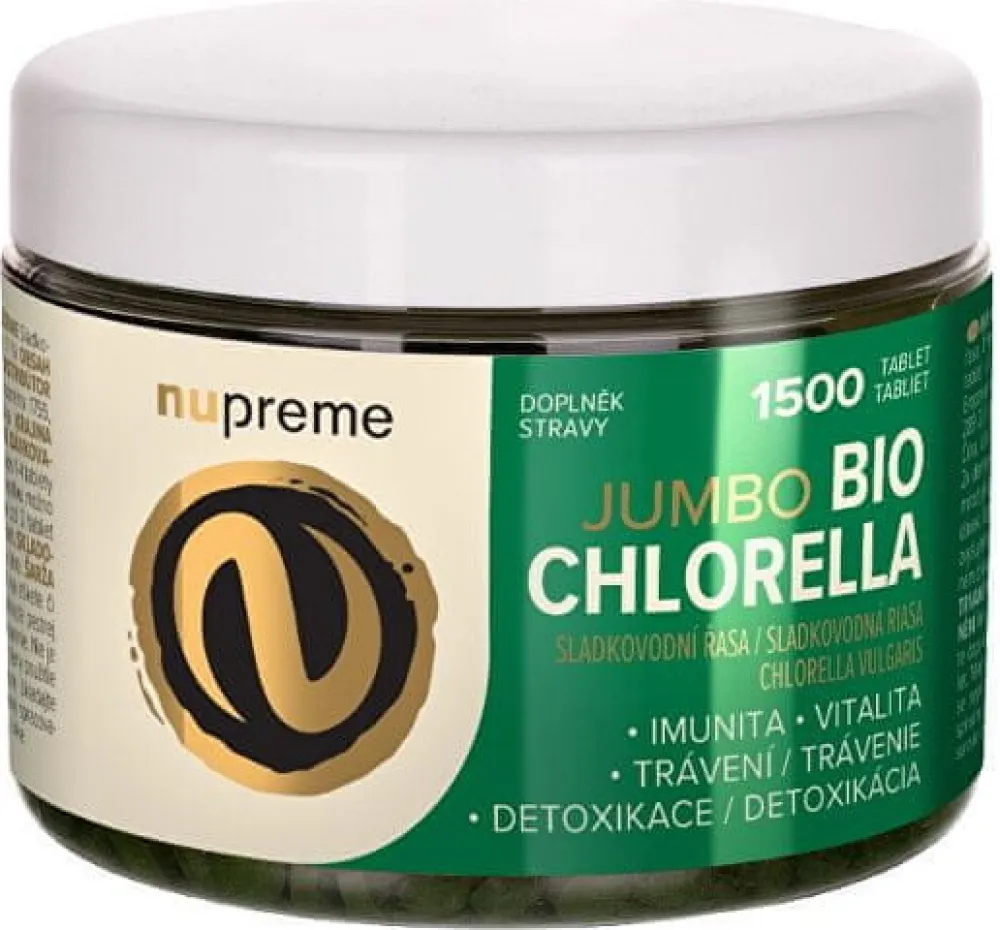 Chlorella JUMBO tbl.1500 BIO NUPREME