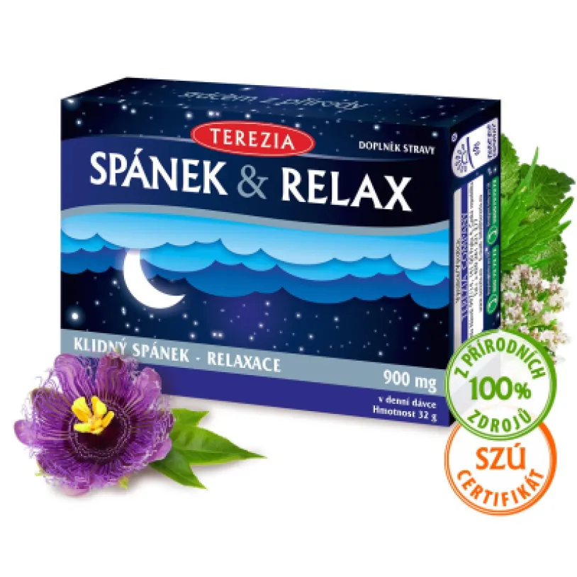TEREZIA Spánek & Relax 60 kapslí