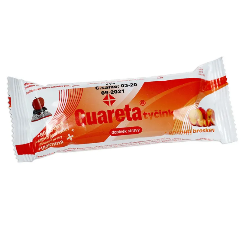 Guareta tyčinka s příchutí broskve 44g