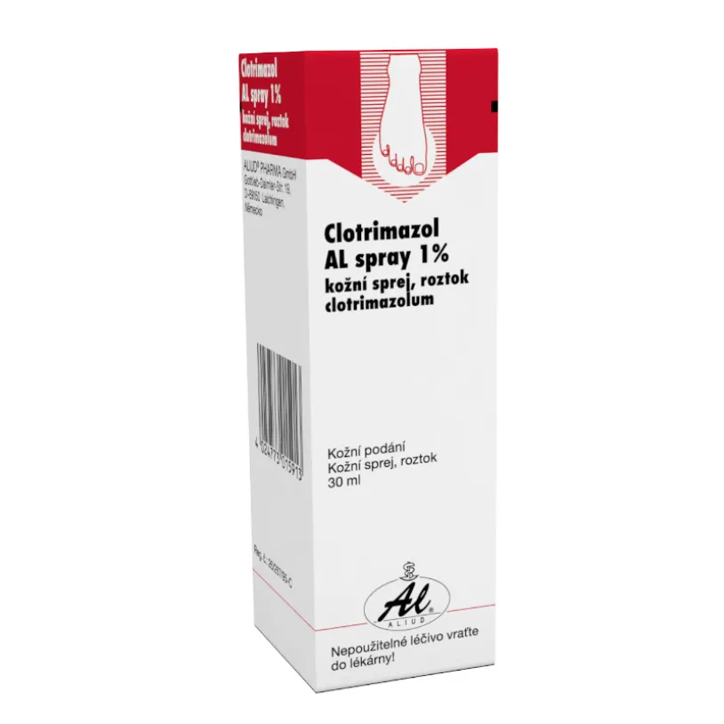 Clotrimazol AL Spray 1% spr.1x30ml 1%